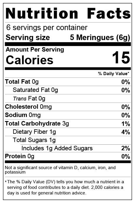 Nutrition Label