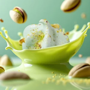 Pistachio Spumy Merengue