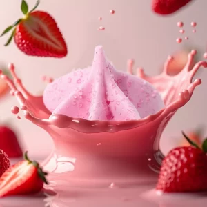 Strawberry Spumy Merengue